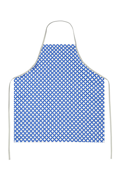 Menderes Home Mist Blue Cotton Collection Upholstery Kitchen Apron