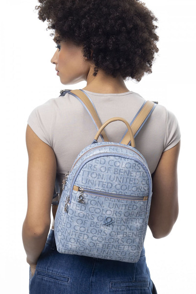 United Colors of Benetton Γυναικείο σακίδιο πλάτης BNT946 Μπλε