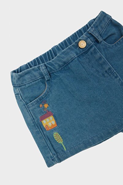 GB Baby Bg Store Kız Bebek Denim Şort Etek 23pfwbg2102