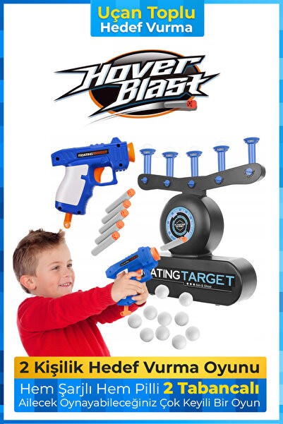 misan Havada Süzülen Hareketli Topları Hedef Vurma Oyunu