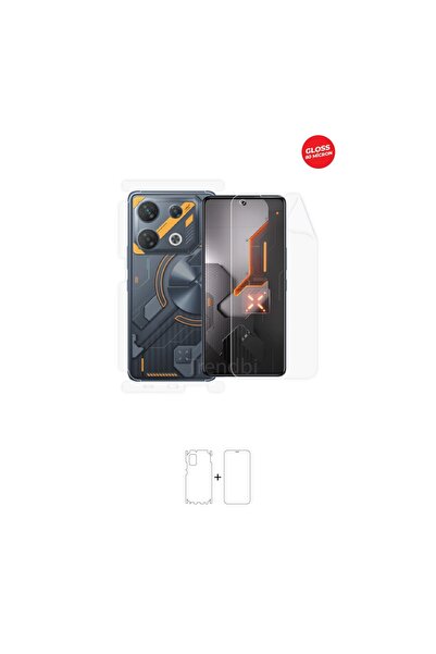 Wrapsol INFİNİX GT 10 PRO Uyumlu TPU FULL BODY 360 DERECE TAM KAPLAMA KORUYUC...