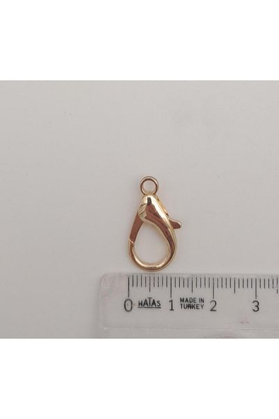 angel çanta aksesuar Cârlig de capăt de lanț din aur deschis de 2,3 cm 1 bucată