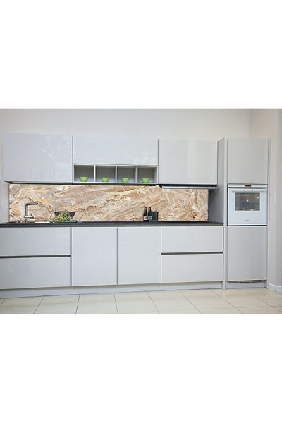 Özbey Reklam طلاء ورق لاصق بين كونترتوب المطبخ والبلاط (60x100) Tz152