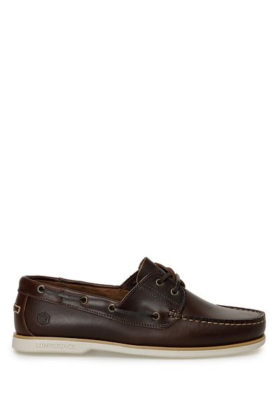 lumberjack Men's Marine Shoes - Navigator 3Fx Brown