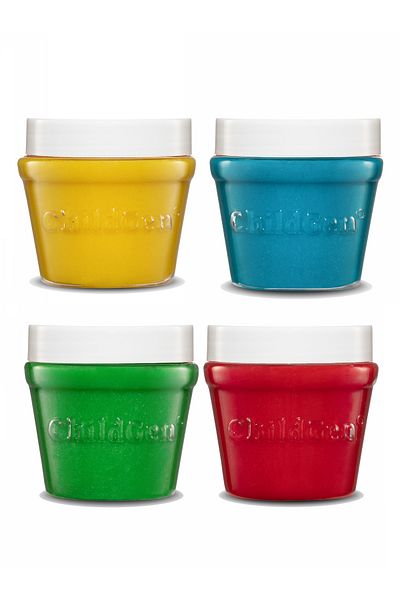 ChildGen Play Dough Natural Play Dough 4-Piece School Set 4x125gr