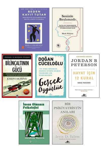 Destek Yayınları Gerçek Özgürlük Doğan Cüceloğlu Hayat için 12 Kural Jordan P...