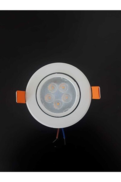 Horoz Elektrik Horoz: Cob Led 5 Watt Beyaz Kasa Sarı Işık Sonia-5 Horoz 2700k