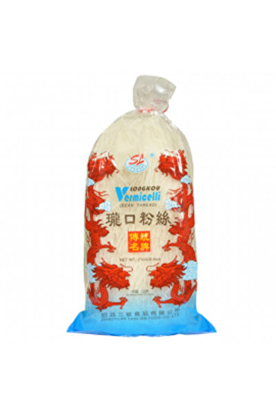 long kou YEŞİL FASULYE ŞEHRİYESİ 250 GR X 100 Adet - 1 Koli