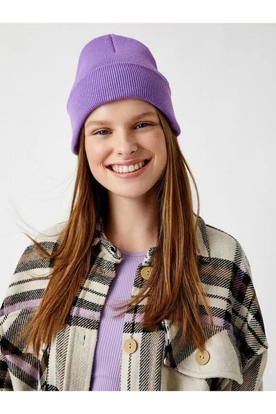 MinaCarin Unisex Basic Beret Lilac