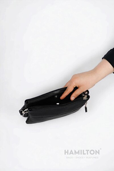 HAMILTON Original Women's Shoulder and Hand Bag with Adjustable Strap and Four-Eye Leather Textured Cover Stylish Shoulder and Hand Bag