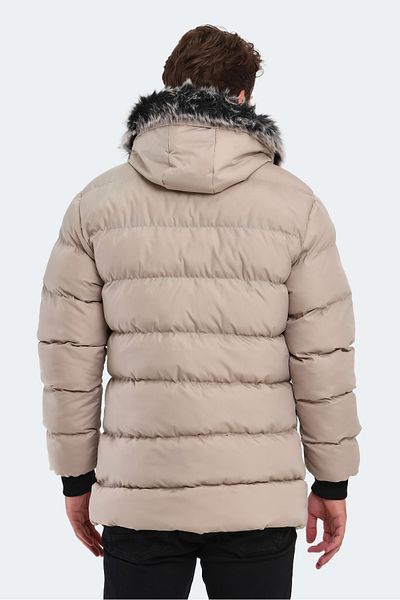 Slazenger HECK Herrenmantel Steingrau