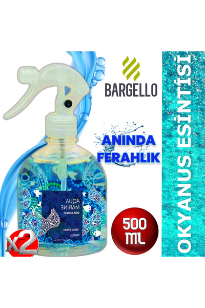 Bargello (2ADET) Ortam & Oda Kokusu Spreyli Aqua Marine 500 Ml