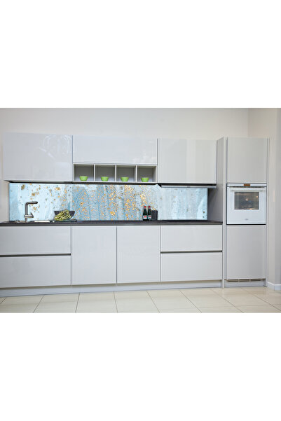 Özbey Reklam Mutfak Tezgah Arası ve Fayans Yapışkanlı Folyo Kaplama (60x300) ...