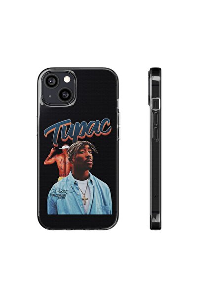 izzytech حافظة متينة ممتصة للصدمات وشفافة بنمط توباك متوافقة مع هاتف آيفون 14...