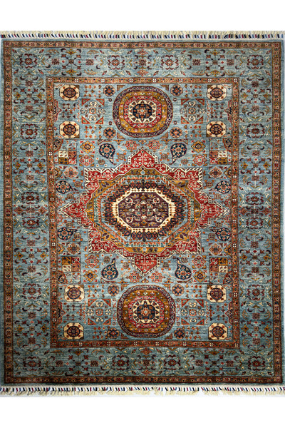 ADALI El Dokuma Memlük Halısı - İpeksi Yanardönerlik, Dayanıklı tasarım, Eşsi...