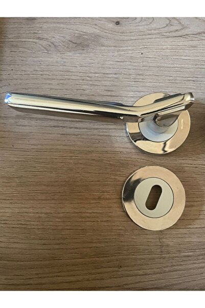 bersayapı Azra Rozetli Oda Kapı Kolu Nikel Saten 1 Takım