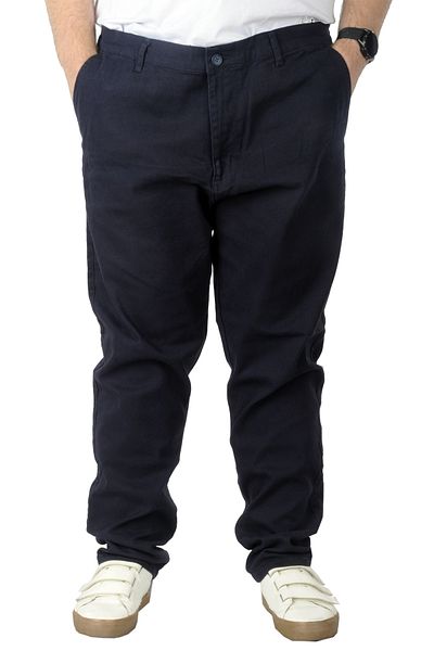 ModeXL بنطلون جبردين رجالي - موديل XL، مقاس كبير، كحلي، طبيعي 22850