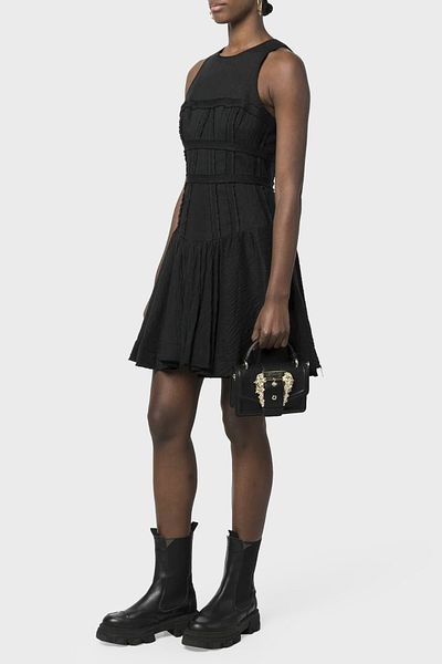 VERSACE JEANS COUTURE Bag with Logo Removable Shoulder Strap BAG 74VA4BF6 ZS413 899