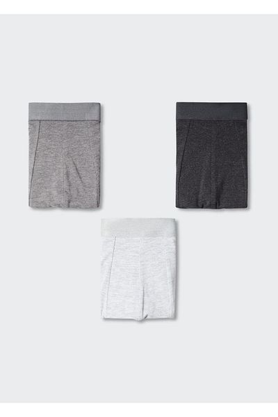 MANGO Man Cotton Boxer Pack των 3