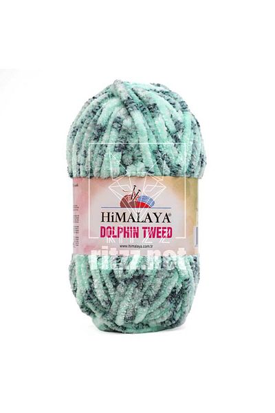 Himalaya Dolphin Tweed Κίτρινο Βελούδο / Πράσινο Κίτρινο / 92008