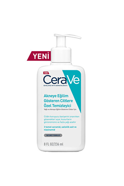 CeraVe Yağlı ve Düzensiz Ciltler için Yıkama Jeli 236 ml