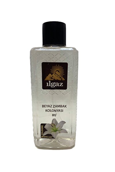 Naturix ILGAZ KOLONYA 400 ML 80 DERECE ELEGANCE SERİSİ BEYAZ ZAMBAK