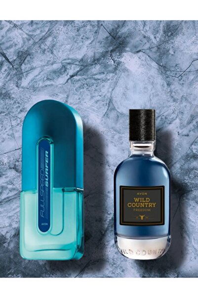 AVON Full Speed surfer Ve Wild Country Freedom Erkek Parfüm Paketi