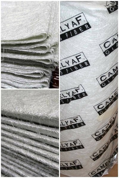 Camelyaf 1 Kg/m2 Cam Elyaf Keçe (100 CM * 200 CM) 2 M2 El Yatırması Uygulamaları Için E Mat Keçe