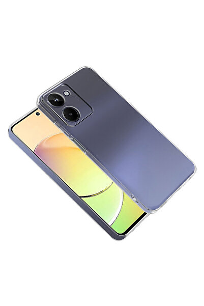 Rivor Vivo Y36 4G Uyumlu Kılıf 3d Kamera Korumalı Süper Şeffaf Esnek Renksiz ...