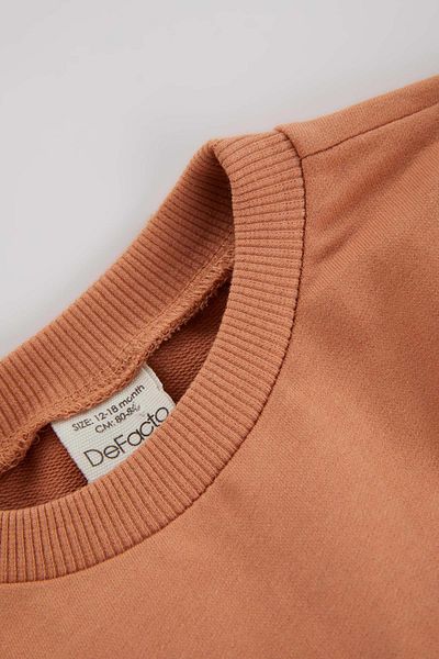 DeFacto Φούτερ με λαιμόκοψη Baby Girl Crew