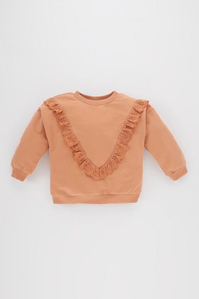 DeFacto Φούτερ με λαιμόκοψη Baby Girl Crew