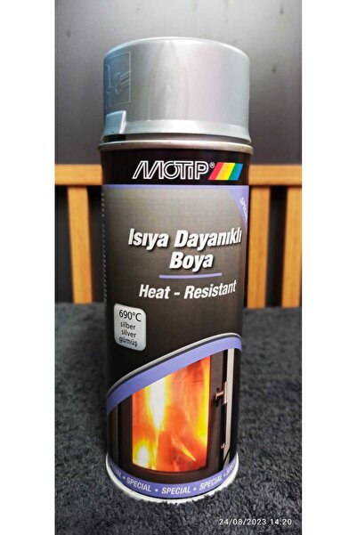 Motip MOTİP ISIYA DAYANIKLI GÜMÜŞ SPREY BOYA (690°C) 400ml