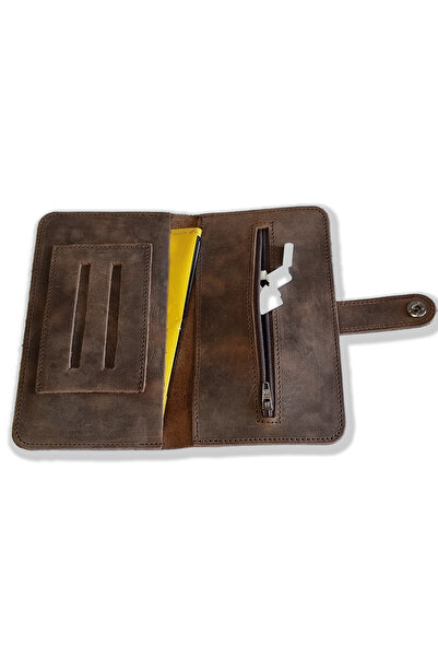 English Leather Tutun Kesesi Cüzdan Tutun Çantası %100 Deri Crazy Horse 50gr Için