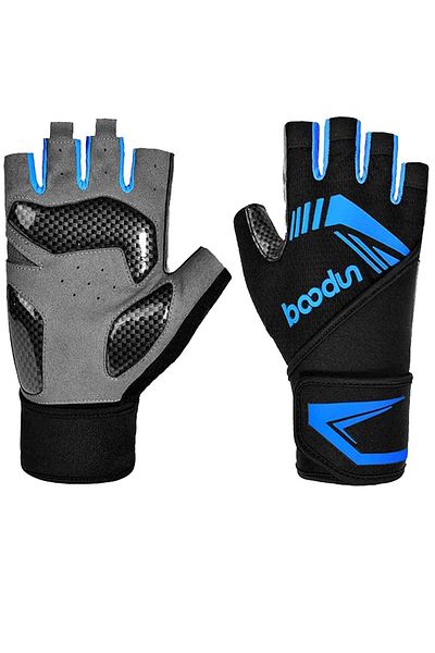 Boodun Professional Fitness Weight Gloves Blue
