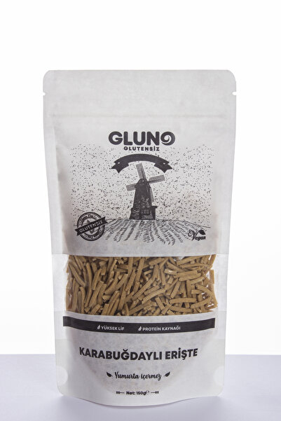 Gluno Glutensiz Karabuğdaylı Erişte 150g