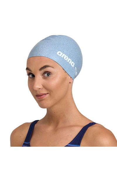 ARENA Silicone Cap Gray Multi Silicone Swimming Cap 006359901