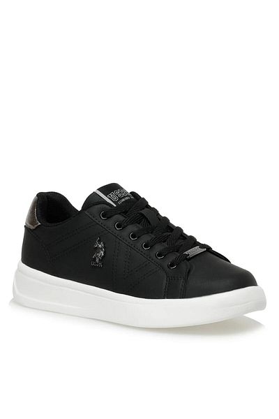 U.S. Polo Assn. BAZA. Polo Assn. Tenis Femei / Fete Negru - Alb 101340909   Exxy 3Fx
