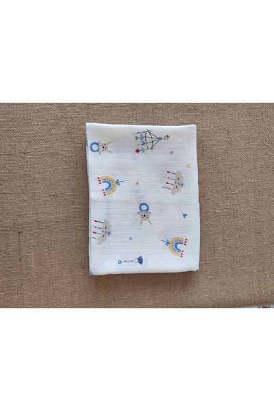 Alpıno MUSLIN COVER Alpinobaby 100% COTTON (85 cm*85 cm)