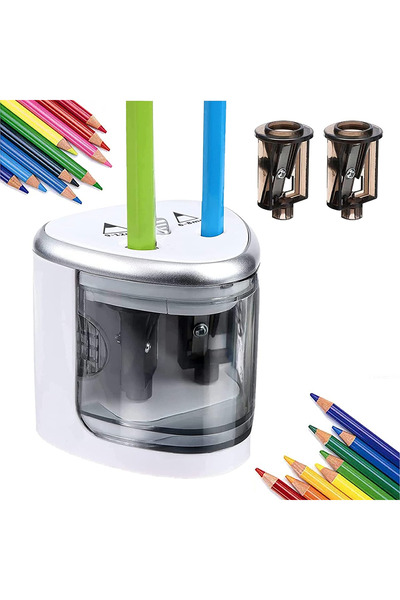 Hobidehobi Otomatik Kalemtraş Electric Pencil Sharpener- Beyaz