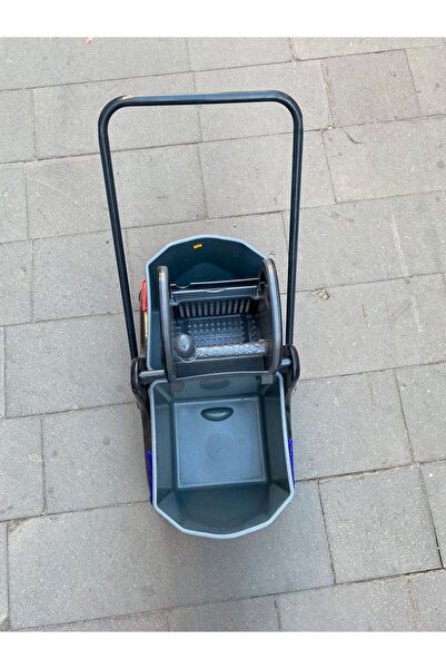 DESTİNE PLASTİK ÇİFT KOVALI TEMİZLİK ARABASI