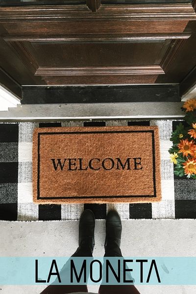 LAMONETA Welcome Frame Type Door Mat