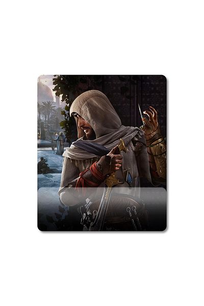 Pixxa موديل لوحة الماوس Assassin's Creed Mirage مع دعم للمعصم - 3