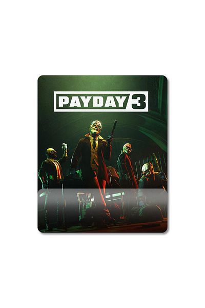Pixxa موديل لوحة ماوس مع مسند للمعصم من Payday 3 - 2