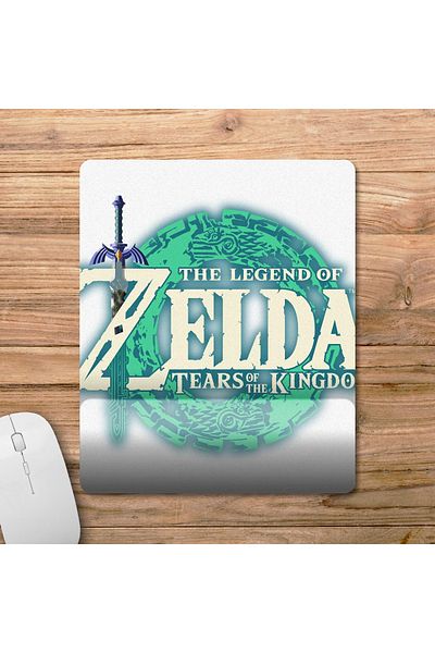 Pixxa نموذج لوحة الماوس The Legend of Zelda: Tears of the Kingdom مع مسند للمعصم - 4