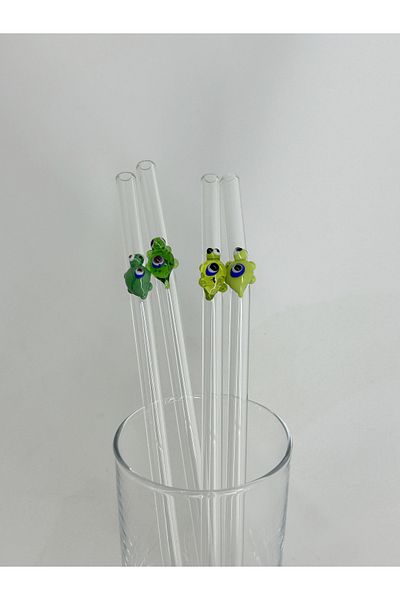 CAMGEN GLASS PIPET 8*200 MM WITH TURTLE FIGURE (4 PIECES)