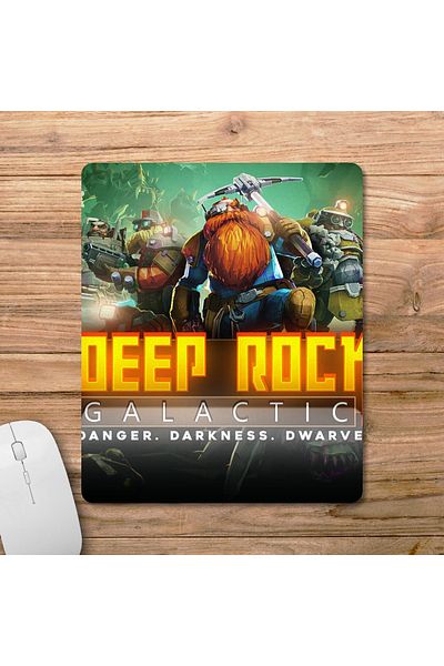 Pixxa موديل لوحة ماوس مدعومة للمعصم Deep Rock Galactic - 1
