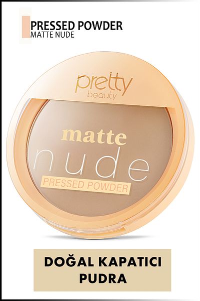 Pretty Beauty Matte Nude Pressed Powder & Matte Finish Powder
