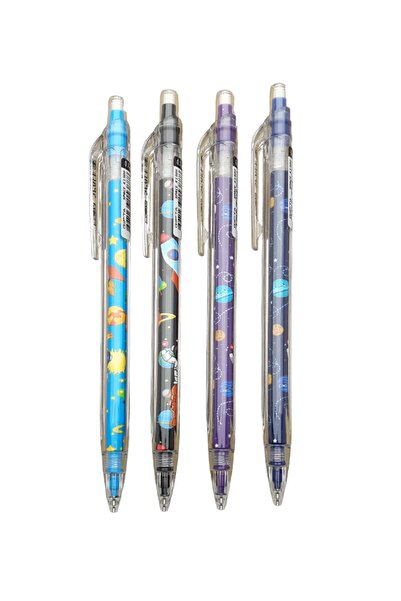 Gıpta قلم جيبتا متعدد الاستخدامات بمساحة 0.7 ملم (4 قطع)