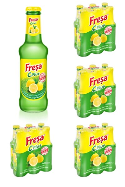 FREŞA C Plus Limon Aromalı C Vitaminli Maden Suyu