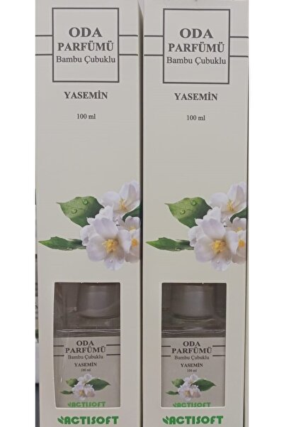 actisoft Oda Kokusu Bambu Çubuklu 100 Ml 2 Lü Paket Yasemin